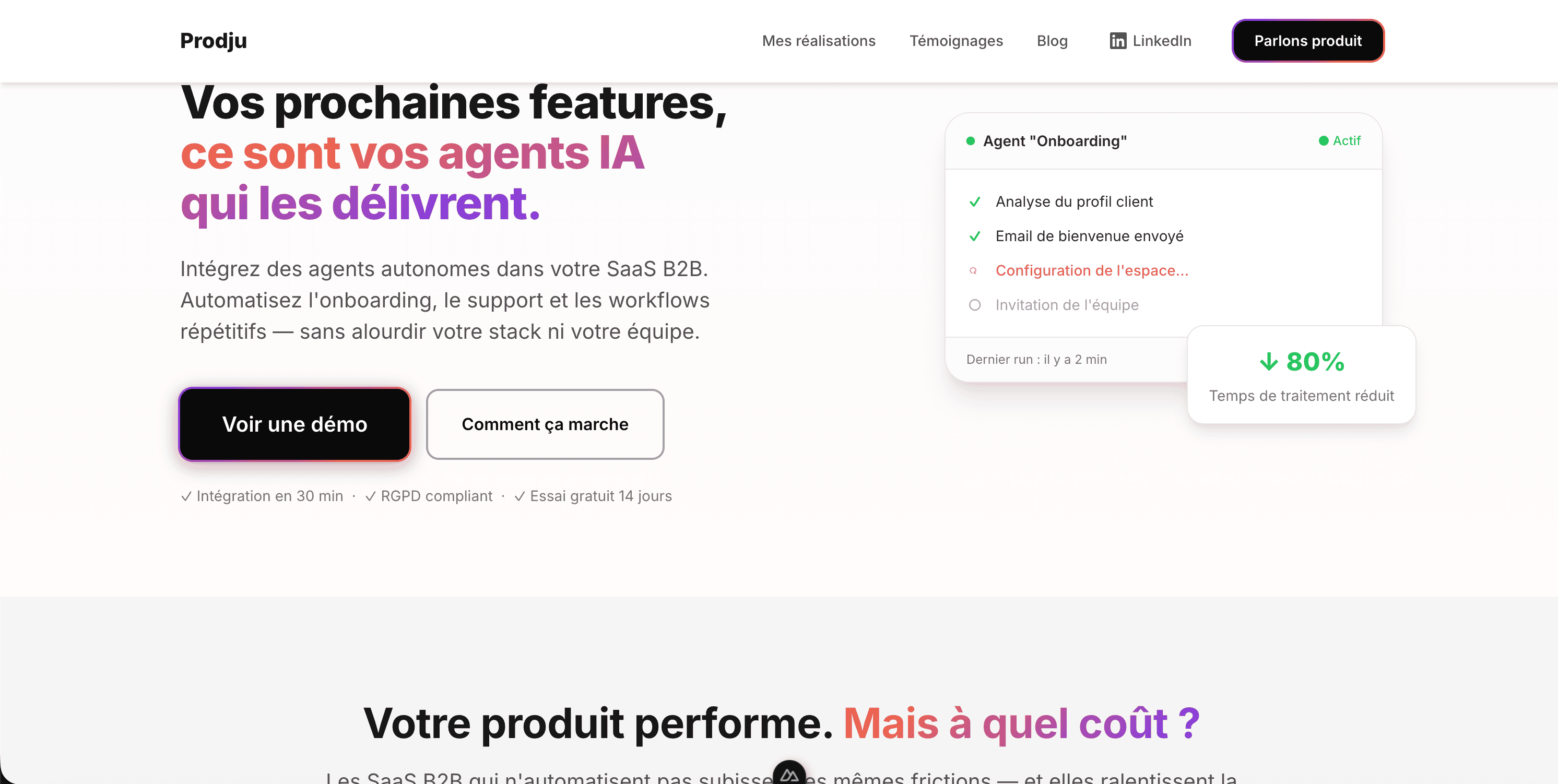 Page generated by Claude following the design system